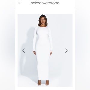 NWT Naked Wardrobe Maxi Dress